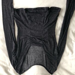 Off-The-Shoulder Activewear Top